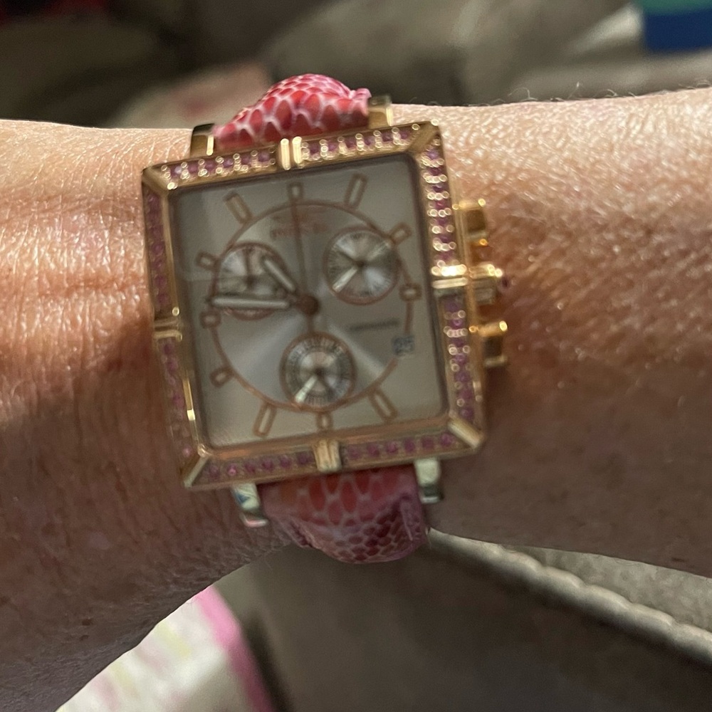 Invicta watch with change out straps